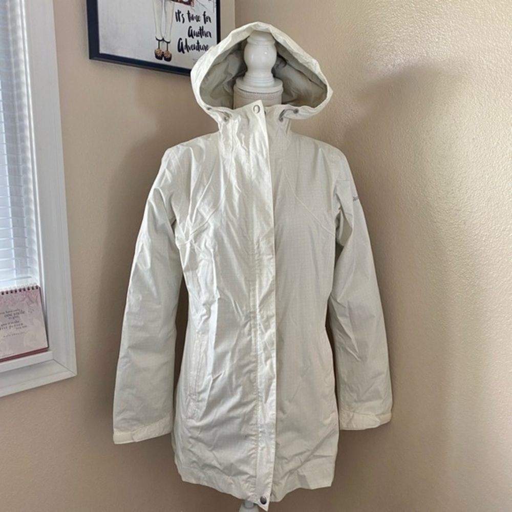 Columbia Sportswear Omni-Tech weatherproof breathable 3/4 jacket, Sz. M